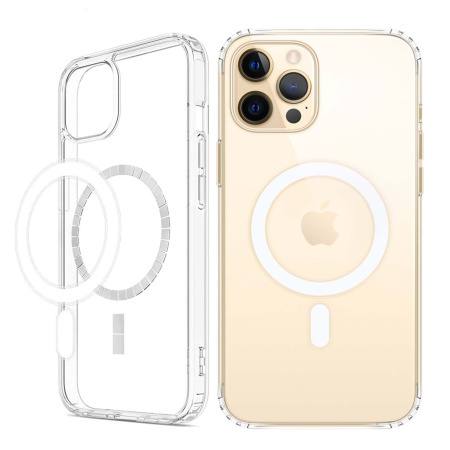 Чехол Apple Clear Case iPhone 14 MagSafe прозрачный