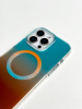 Чехол Рассвет iPhone 15 Pro оранжевый