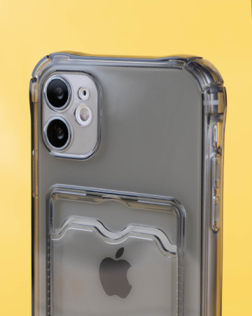Чехол- накладка PP Pocket iPhone 14 Plus силикон черный
