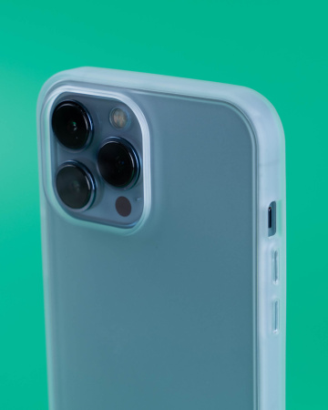 Чехол- накладка MATT iPhone 14 Pro прозрачный