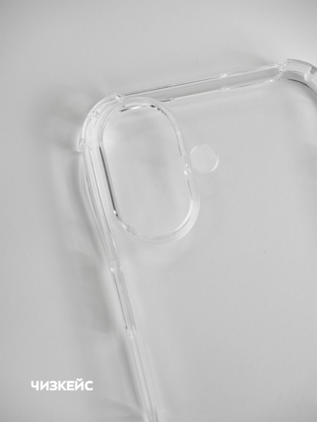 Чехол PP усиленный iPhone 17 силикон прозрачный