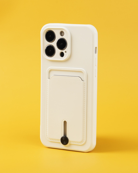 Чехол- накладка Push iPhone 13 Pro Max белый