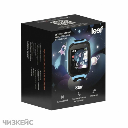 Смарт-часы Leef Star (GPS, Sim) розовый