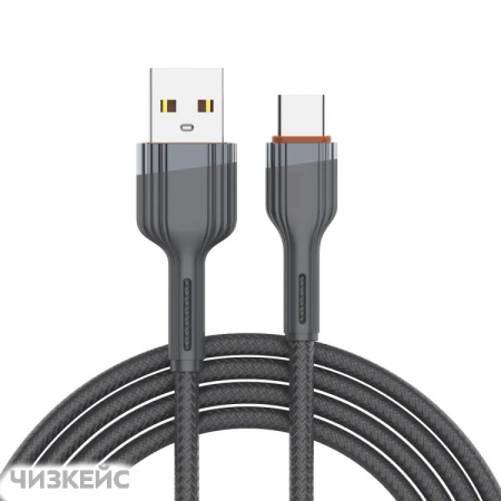 USB-кабель LDNIO LS641 Type-C (30W) 1 м серый