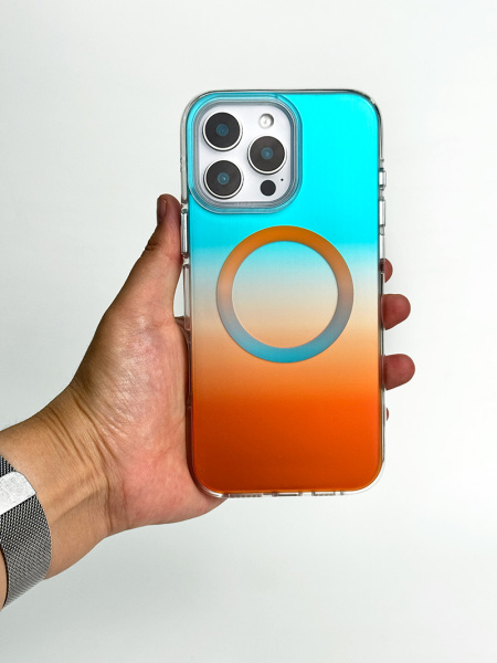 Чехол Рассвет iPhone 13/14 оранжевый