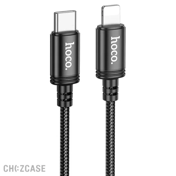 USB-кабель HOCO X89 Type-C/Lightning (3A, PD 20W) 1 м черный