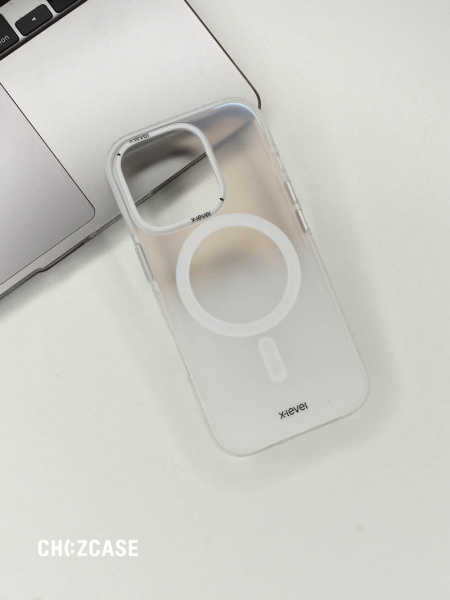 Чехол X-LEVEL Colorful iPhone 15 Pro белый