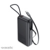 Внешний аккумулятор AceFast M34 20000 mAh (2USB-C + USB-A, LED, PD 45W) черный