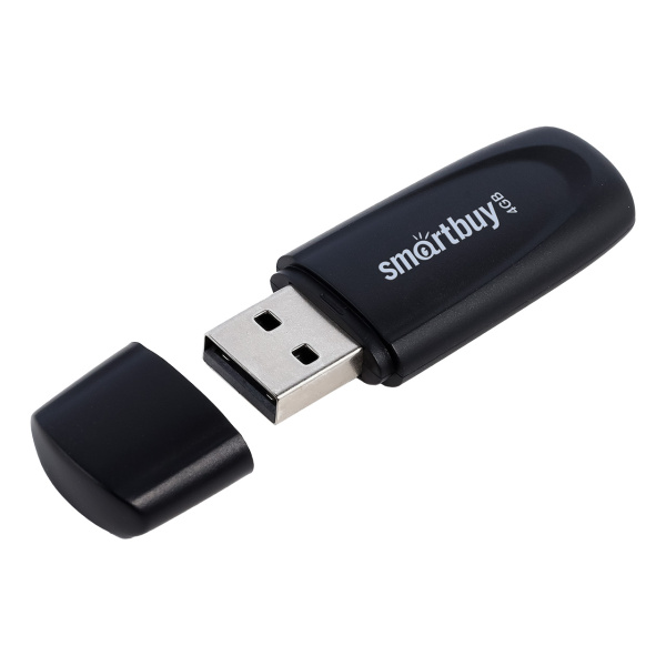 USB-накопитель 4 GB SmartBuy Scout черный