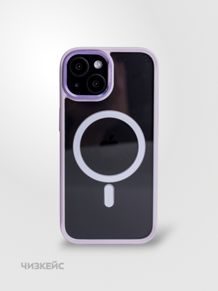 Чехол Отражение iPhone 16 Pro сирень