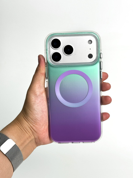 Чехол Рассвет iPhone 17 Pro сирень