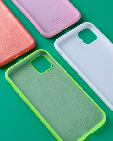 Чехол- накладка Apple Simple Case iPhone 14 Plus ярко-зеленый
