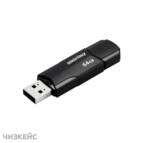 USB-накопитель 64 GB SmartBuy Clue черный