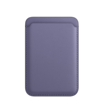 Картхолдер Apple Magsafe Leather Wallet One фиолетовый